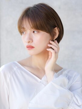 エインアンリー 表参道(AIN.ANLY.) 前髪ありショートボブ20代30代40代【AIN.表参道】川原大地