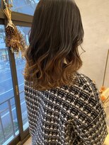 ジル アンク(Jill ankh)&nbsp;《Jillankh姫路駅前》毛先グラデーション　裾カラー