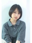 美髪ナチュラルボブ