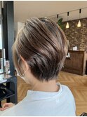 ショートボブ_ショート_大人可愛い