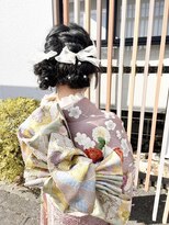 コンティバイミラートーク(CONTY by MIRROR TALK)&nbsp;成人式　編み込みツインセット