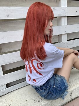 アリス ヘア デザイン(Alice Hair Design) チェリーレッドカラー