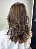 ベージュロング_エアリーロングピンクブラウン_ba481751