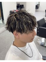 ブライト(BRIGHT)&nbsp;［BRIGHT］マッシュ×波巻きパーマ［静岡/メンズ/静岡駅］