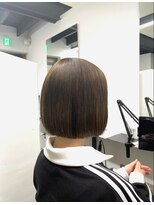 イレス 札幌円山店(IRESU)&nbsp;切りっぱなしボブ/エアリーロング/美髪/ピンクブラウン/ショート