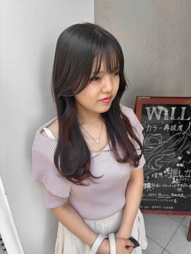 ウィル 京橋店(WiLL) ☆韓国ヘア☆トレンドレイヤーカット+カーテンバング