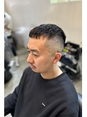 アイロンパーマクロップスキンフェード