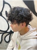 ダークアッシュ/韓国マッシュ/ニュアンスパーマ[錦糸町駅/men's]