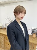 大人可愛いマッシュショート/リップライン/ミニボブ/