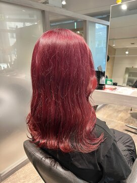 ブロッサム 保谷(Blossom) 20代30代大人可愛い透明感ピンクブラウンケアブリーチ小顔