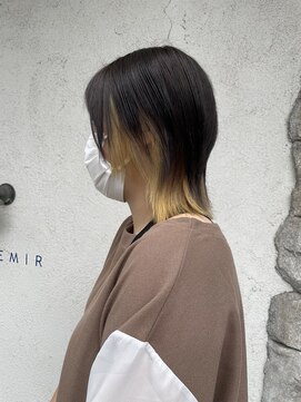 シェミール(CHEMIR) イエローカラー×インナーカラー【四日市】