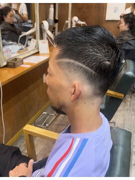 ヘアーサロン アトリエ(Hair salon ATORIE) メンズヘアボウズスタイルフェードカット