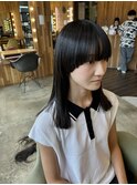 ロングマッシュヘア