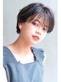 Aimee 町田　ハンサムショート×ブルーブラック