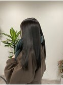 ダークオリーブアッシュカラー♪
