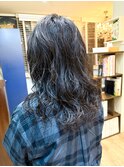 ウェーブパーマ×レイヤーカット