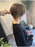 ショートブリーチベージュ