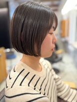 プリームヘアーホワイト(Pleame hair WHITE) 【Pleame hair WHITE】似合わせミニボブ