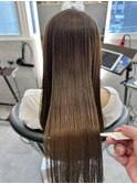 髪質改善サラサラプレミアム大人ガーリー韓国ロングAライン