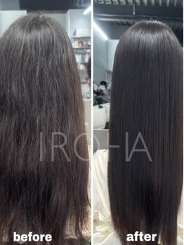 イロハ(IROHA)の写真/髪質改善なら[IROHA]で★本当によくなる！圧倒的知識と技術力を是非お試しください［縮毛矯正/髪質改善TR］