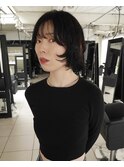 △癖毛風パーマウルフパーマボブパーマミディアムパーマ