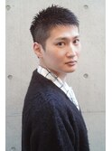 かき上げヘア　ニュアンスマッシュ　サイドパート　ビジネス