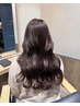 【髪質改善×韓国風】こだわりカット+毛髪強化カラー+オージュアTR