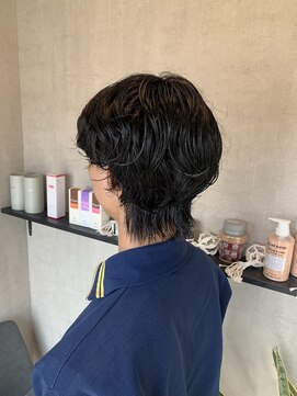 トリコ(ToricO) ニュアンスサーフ　マッシュウルフ　ショートスタイルスパイラル