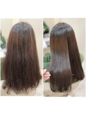 髪質改善ストレート