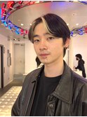 ナチュラルに差がつくフェイスフレーミング×センターパート