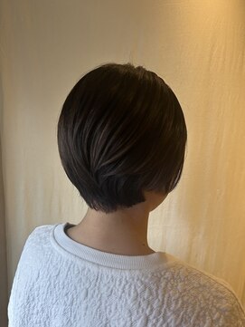 ココカラヘアー ニコ(cococara hair nico) ショートボブ/毛先ハイライト/アッシュベージュ