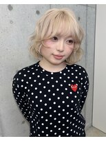 キオクエコ(KIOX eko)&nbsp;ハッシュカット/レイヤーカット/ハイトーン