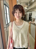 ユエ(Yue) ショートパーマボブ