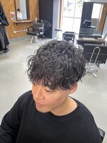 アディクト オム(ADDICT HOMME)&nbsp;縦落ち波巻きパーマ