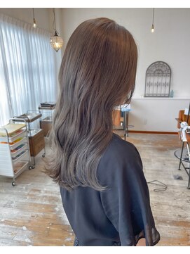 セットアップ 岡山北長瀬店(SET-UP) グレージュ透明感イルミナカラートリートメント髪質改善