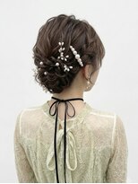 ウィスタリアフィールド アヴェダ(WISTARIA FIELD AVEDA)&nbsp;【広島】結婚式セット/シニヨン