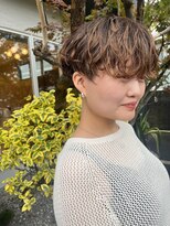 ハンズクラン(HANDS CLAN)&nbsp;刈り上げ女子×ニュアンスパーマ