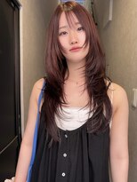 ヨハク 大阪梅田中崎町(yohaku) 【MIHO】暖色カラー×レイヤーカット