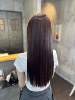 トゥルークリエイション 新越谷(True Creation)&nbsp;着物ヘア/大人ガーリー/ダークアッシュ/似合わせカット/新越谷