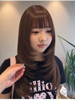ベル 流山おおたかの森(BELLE)&nbsp;ヘーゼルベージュ/小顔レイヤー/流山おおたかの森駅
