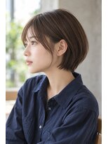 ライクバイコトナ 越谷(RIKE by kotona)&nbsp;レイヤーボブ髪型20代30代40代50代前髪あり前髪なし面長丸顔越谷