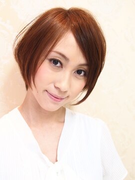 ヘアーリゾート ルアーナ(hair resort LUANA) ナチュラル前下がりショート