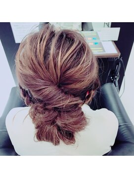 ヘアメイク アフェクト(hair make afe'cto) UPスタイル