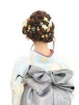 アルファーカット イチノハシ(ALPHACUT ichinohashi)&nbsp;【着物】編み込みポップキュートなヘアセット