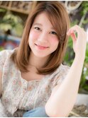 *COVER HAIR*大人かわいい★小顔ナチュラルミディa