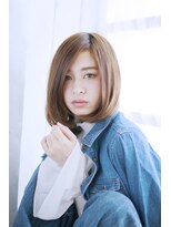 シュシュット(chouchoute)&nbsp;オン眉デザインカラー切りっぱなしボブ美髪マッシュウルフ/140