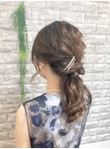 大人可愛いダウンスタイル