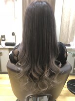 アクアライム(Aqua Lime)&nbsp;グレイ系艶グラデーション