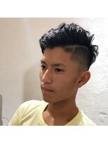 ホロホロヘアー(Hair)&nbsp;ワイルドパーマ流しスタイル