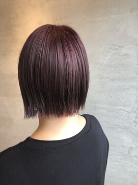 イロ ヘアー(iro hair) 深みのあるボルドーカラー